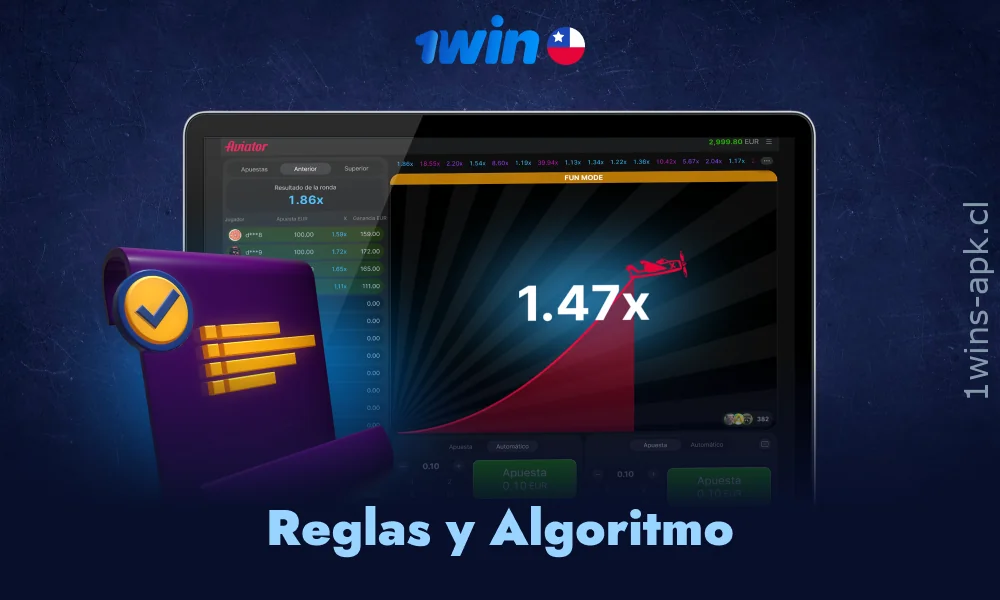 Aviator 1win Chile tiene reglas fáciles para todos
